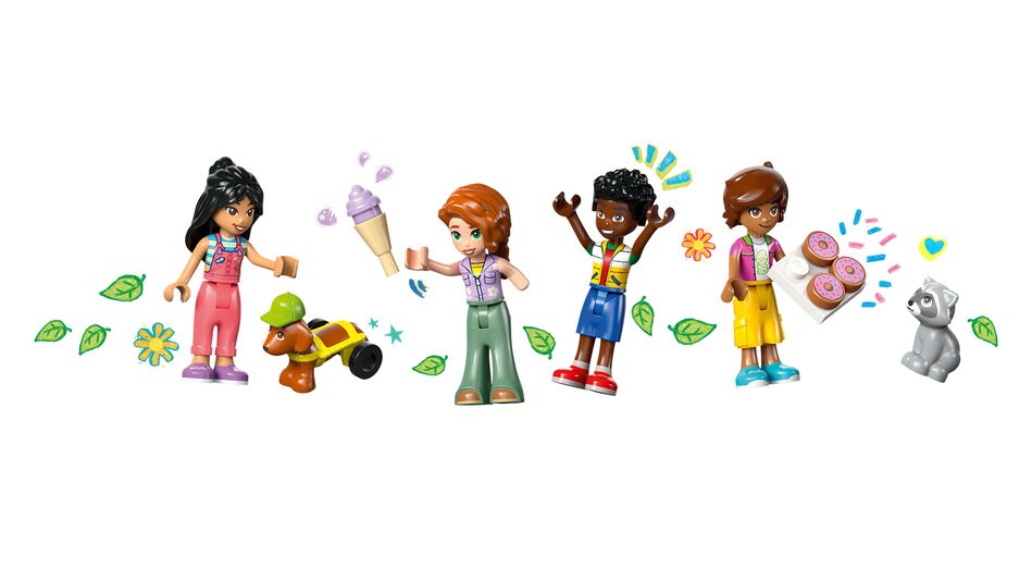 LEGO® Friends Baumhaus Bestandteile