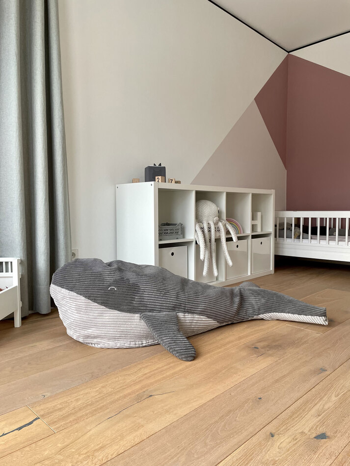 Sitzsack Wal Waldemar im Kinderzimmer