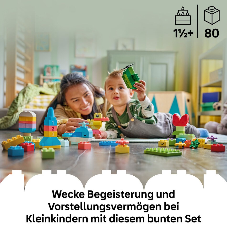 Marketingtext im LEGO Bild