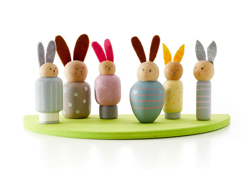 Knubblige Kaninchen