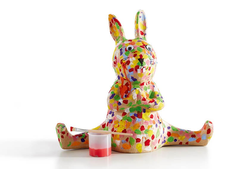 Bunter Fleckenhase