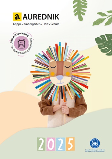 Titelbild des Hauptkatalogs von Aurednik von 2025