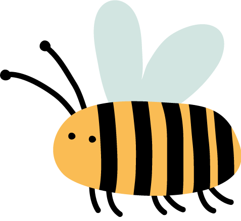 Illustration von einer Biene